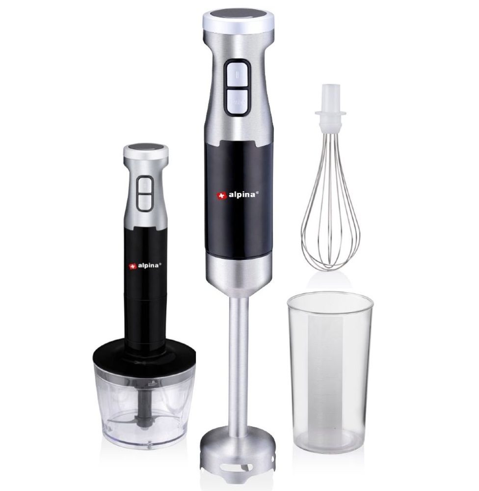 Levně ALPINA Tyčový mixér sada 4v1 nerez ocel 1000W ED-247346