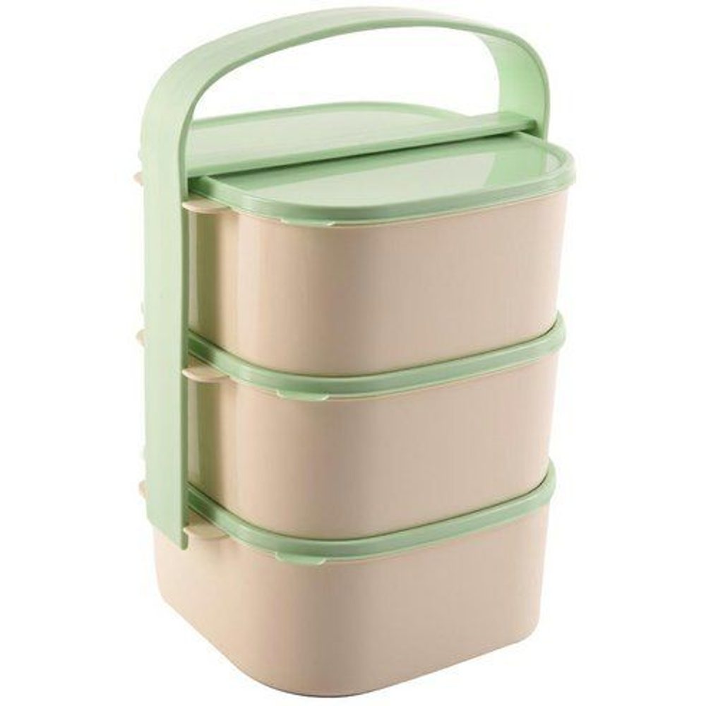 Levně jídlonosič 3D (3x1,15l) ALMI plus, čtverc., plast