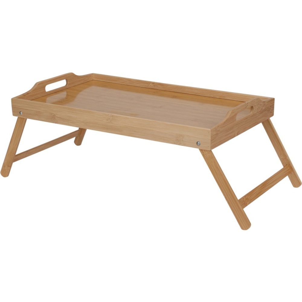 Levně EXCELLENT HOUSEWARE Servírovací podnos do postele se skládacími nožkami 50 x 30 cm KO-C80653810