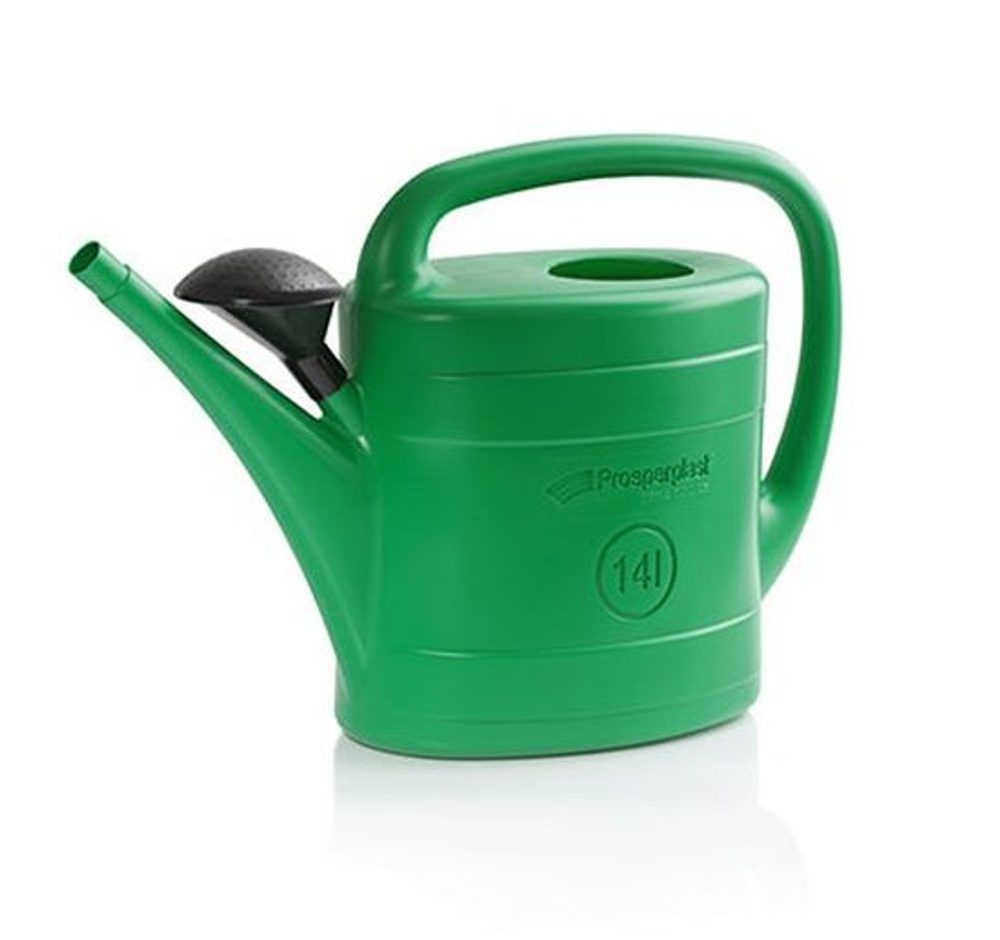 Levně konev 8,0l zahr.+kropítko, SPRING tm.zel., plast