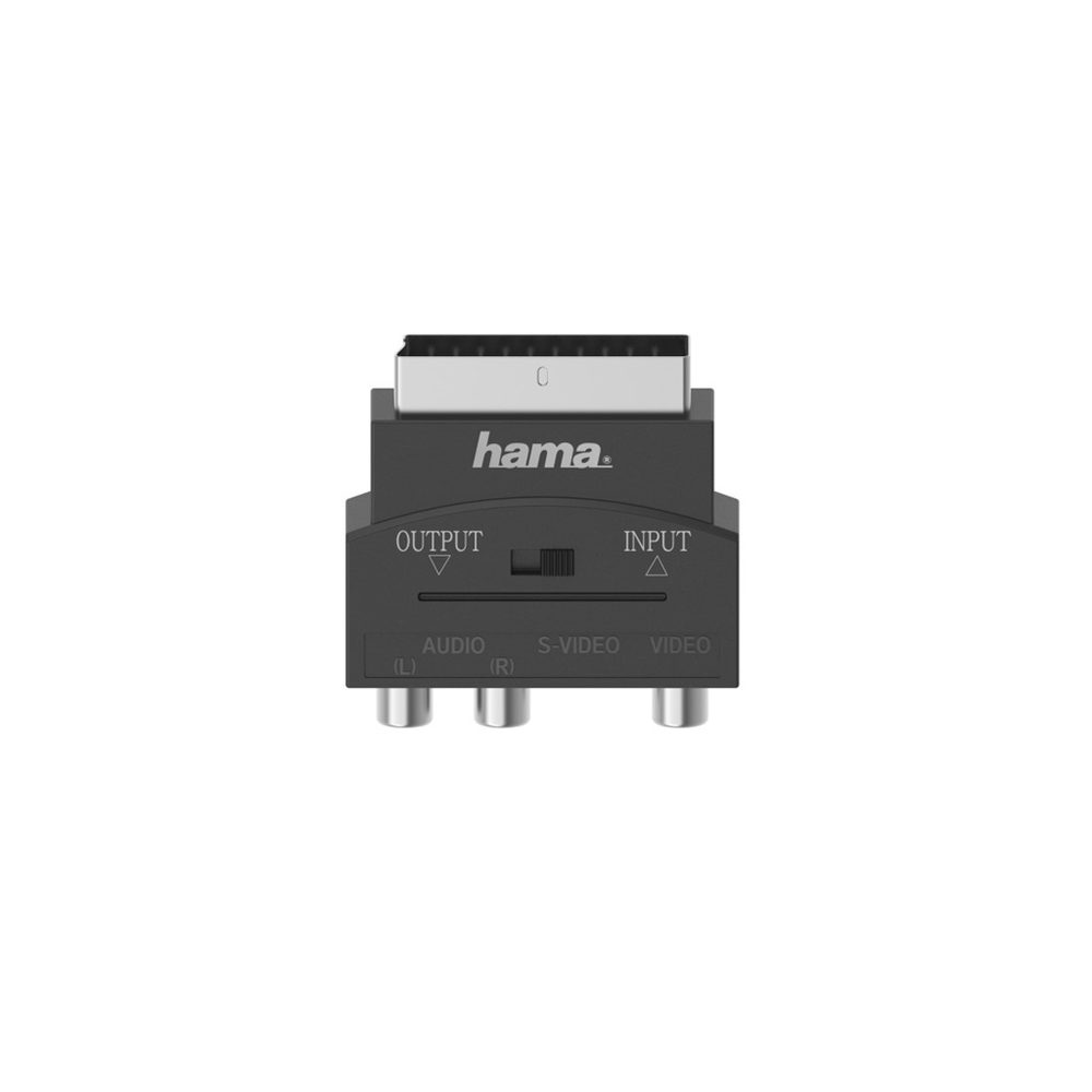 Levně Hama redukce SCART na 3 cinch AV + S-video, IN/OUT