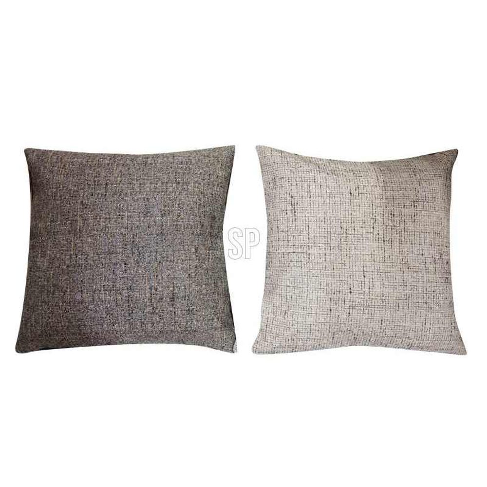 Levně HOMESTYLING Polštář dekorační 45 x 45 cm tmavě šedý KO-AAE821820tmav