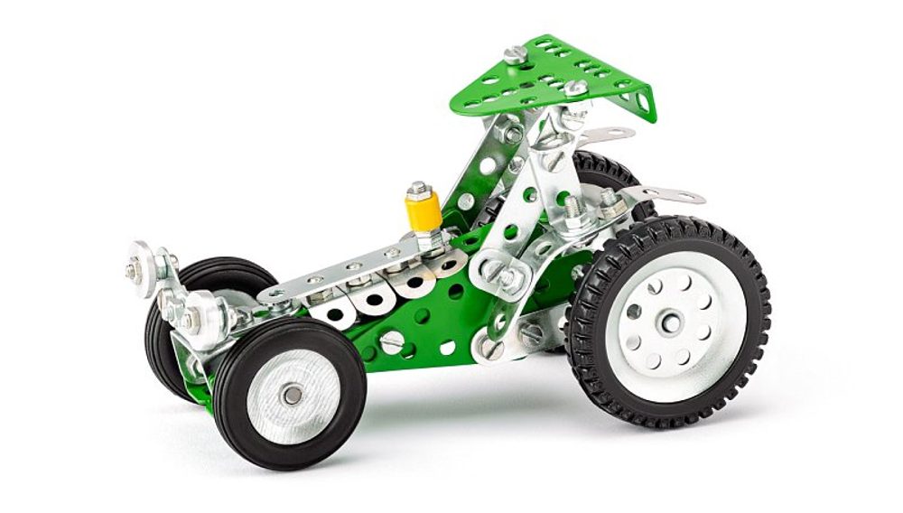 Levně MERKUR - Stavebnice Merkur 052 - dragster, 137 dílů