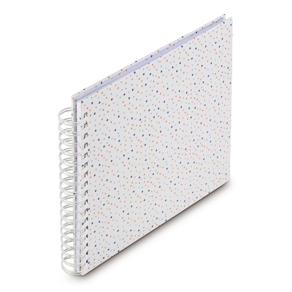 Levně Hama album klasické spirálové CONFETTI 28x24 cm, 50 stran