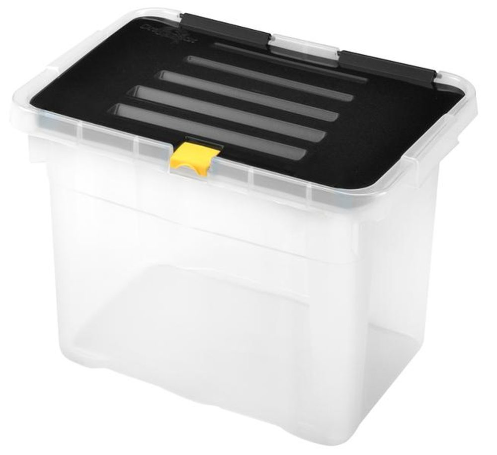 Levně heidrun BOX ÚLOŽNÝ S VÍKEM 9L, PLAST, 30X23X20 CM