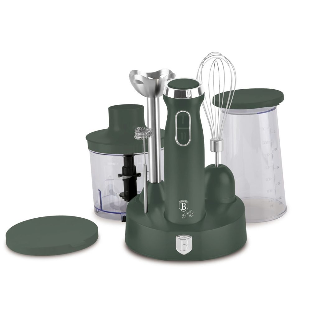 Levně BERLINGERHAUS Mixér tyčový s příslušenstvím ks Matte Green Collection LP-BH-264