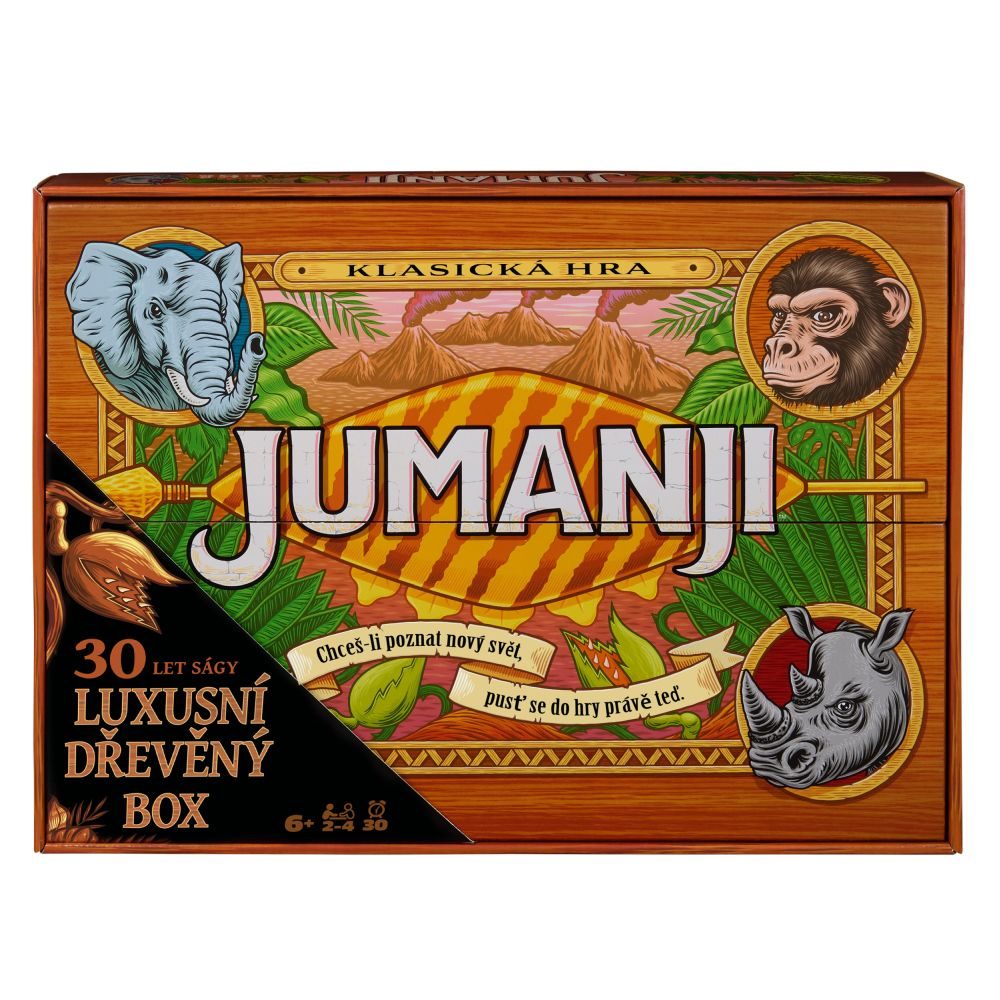 Levně SMG JUMANJI DŘEVĚNÁ EDICE CZ