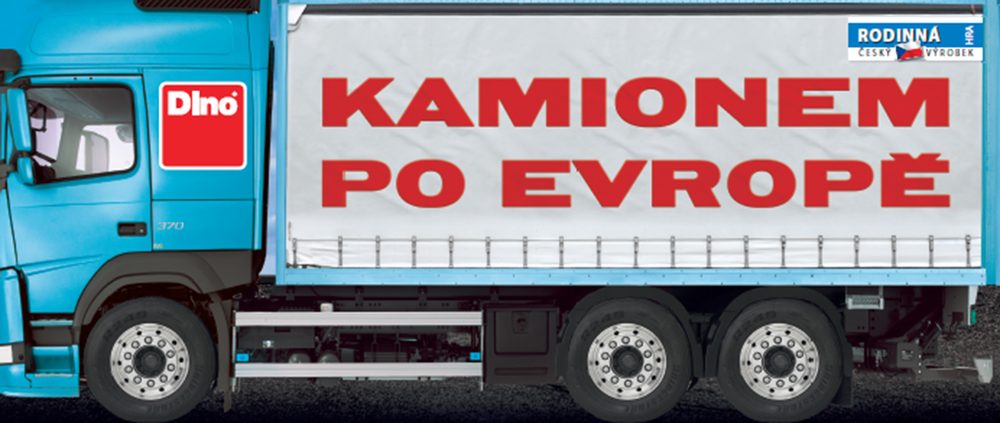 Levně Dino Kamionem po Evropě hra