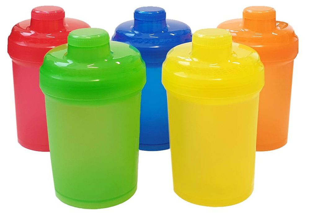 Levně šejkr 0,45l, měrka 300ml, bez POTISKU, plast