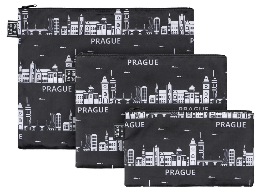 Levně Presco Group Set 3 taštiček Praha