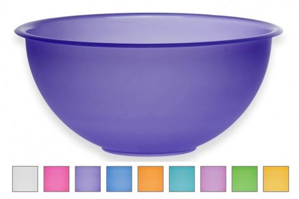 Levně miska d26cm WEEKEND, transp.plast