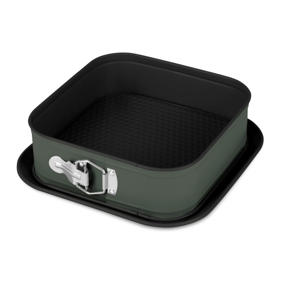 Levně BERLINGERHAUS Forma na dort hranatá s titanovým povrchem 28 x 28 cm Matte Green Collection BH-8668