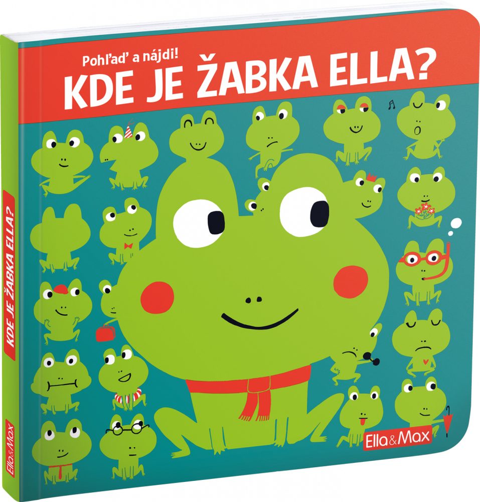 Levně Presco Group KDE JE ŽABKA ELLA? – Pohlaď a nájdi!