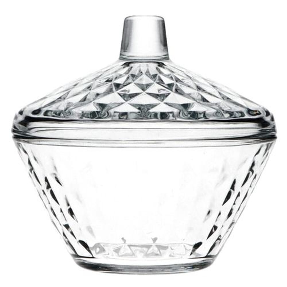 Levně cukřenka d11,4cm,. 330ml ARTEMIS, víko, sklo