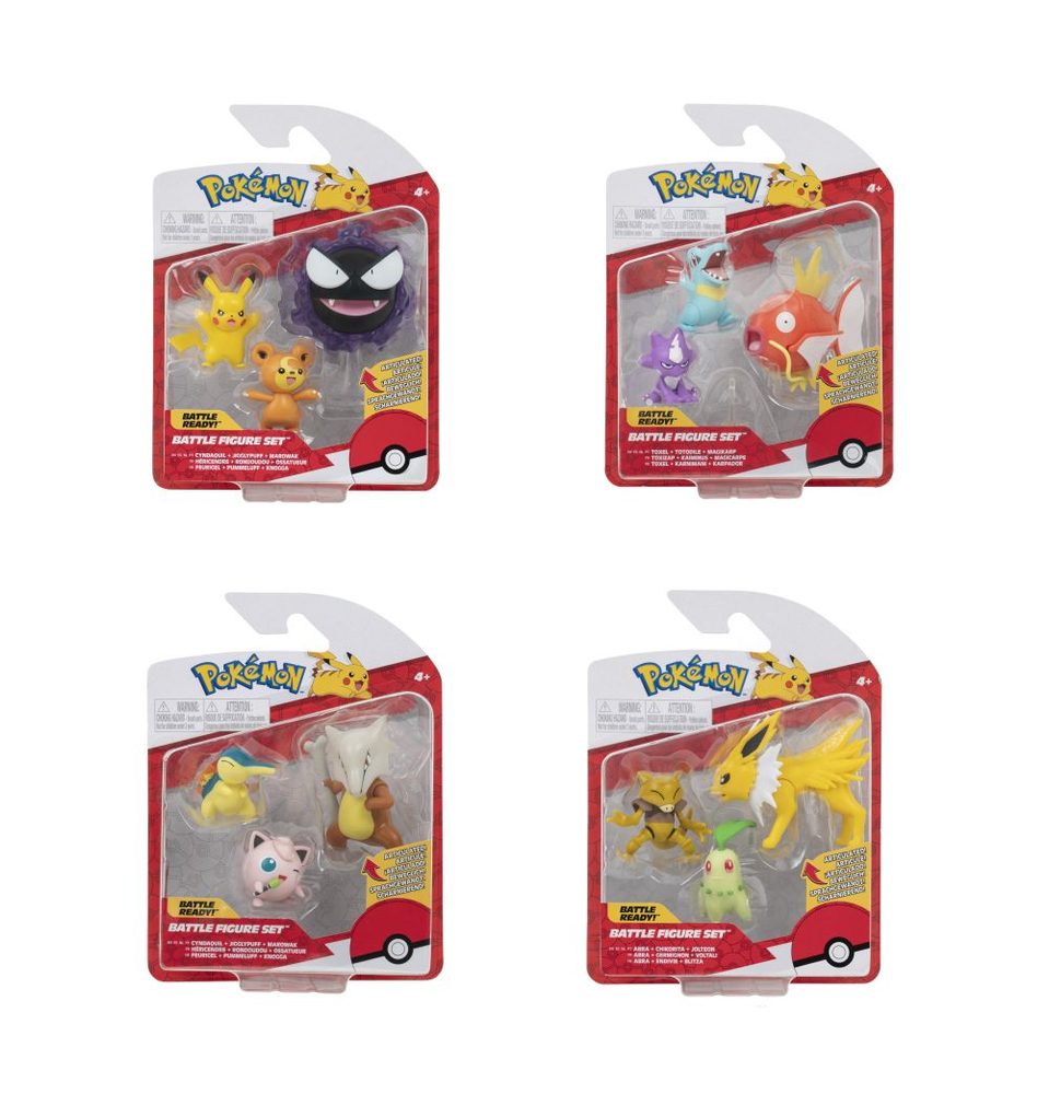 Levně Orbico 	Pokemon figurky - 3 ks v balení