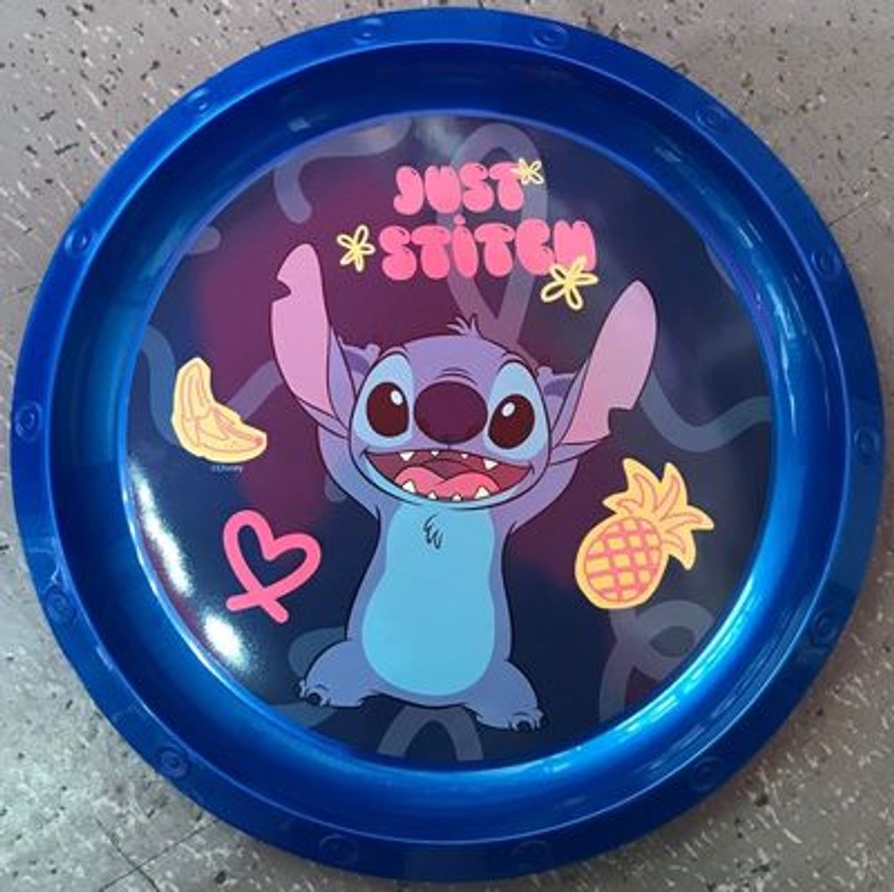 Levně talíř d22cm, STITCH, dětský, plast