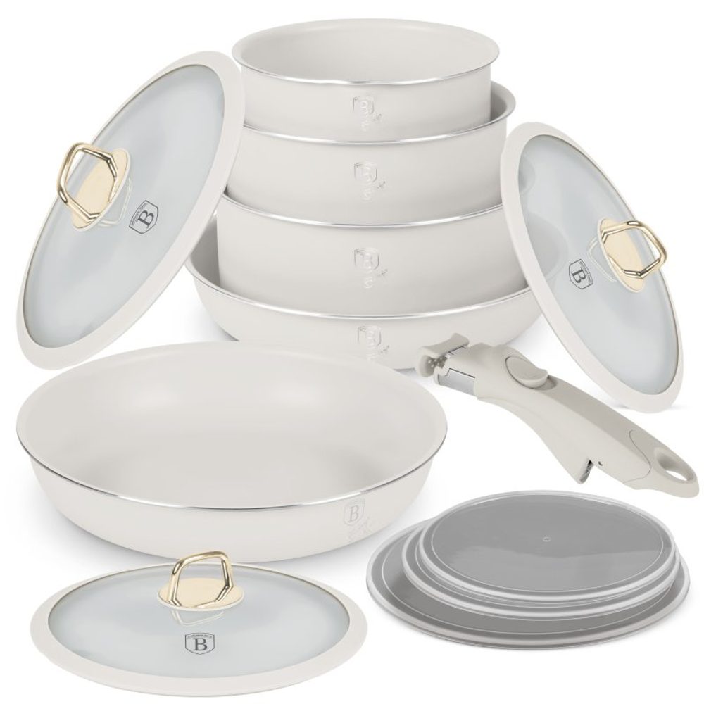 Levně BERLINGERHAUS Sada nádobí s titanovým povrchem 12 ks Sahara Collection BH-8247