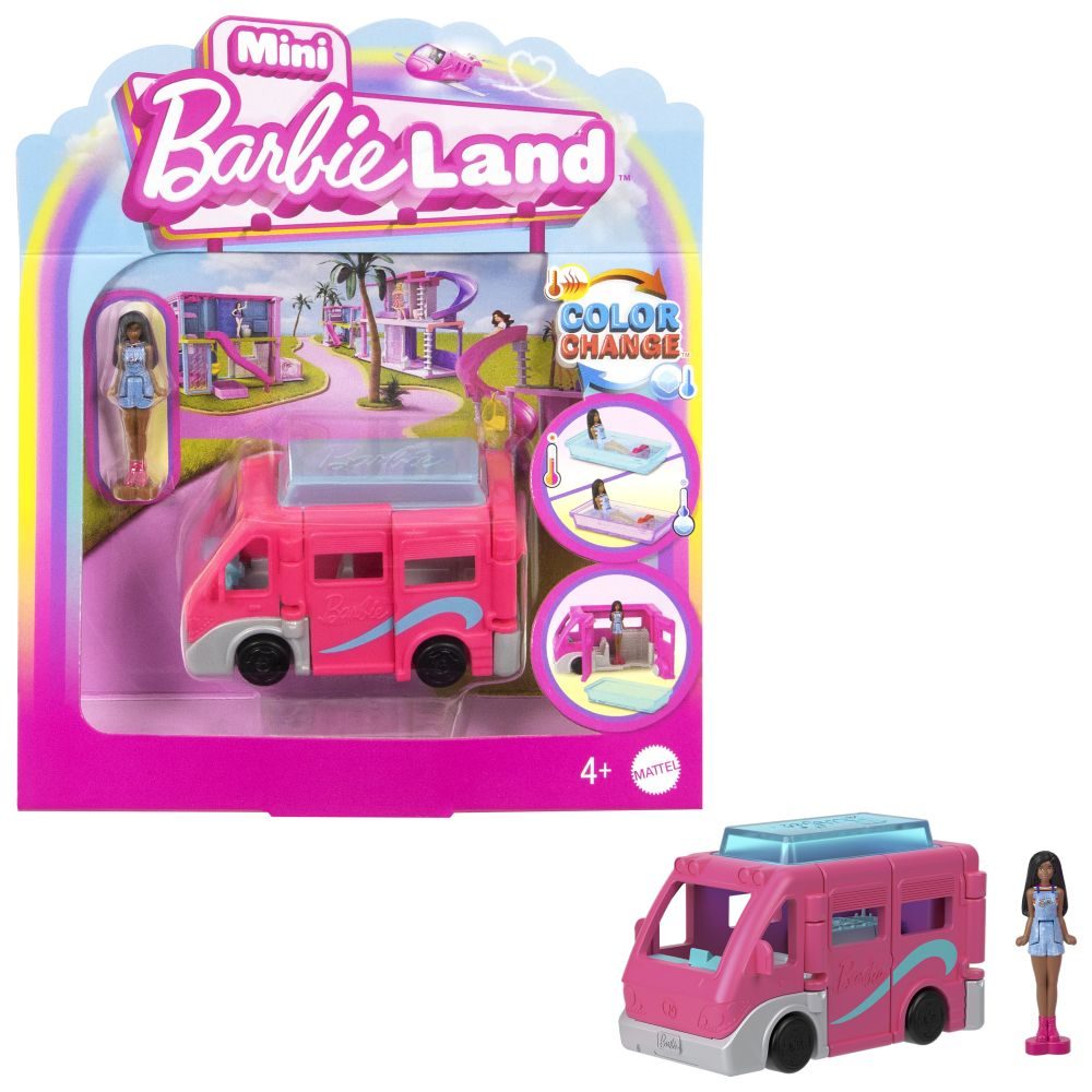 Levně BRB MINI BARBIELAND DOPRAVNÍ PROSTŘEDKY - KARAVAN SNŮ