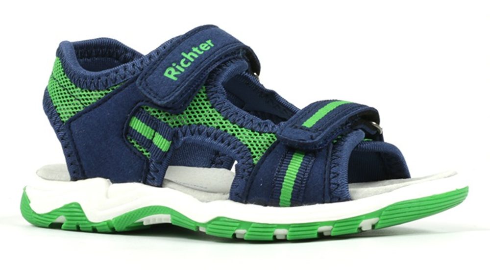 Richter Dětské sportovní sandály  - nautical/neon green - 30