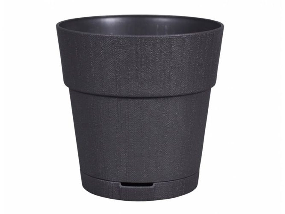 Levně květ. d20xh19cm GRAFIT ETHICA+miska