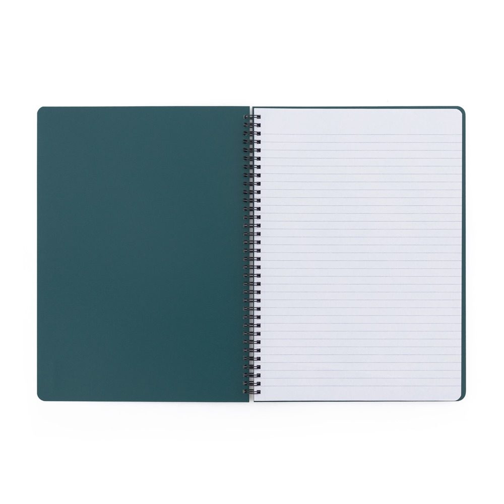 Levně Twin wire blok A4 PP VERDE zelená