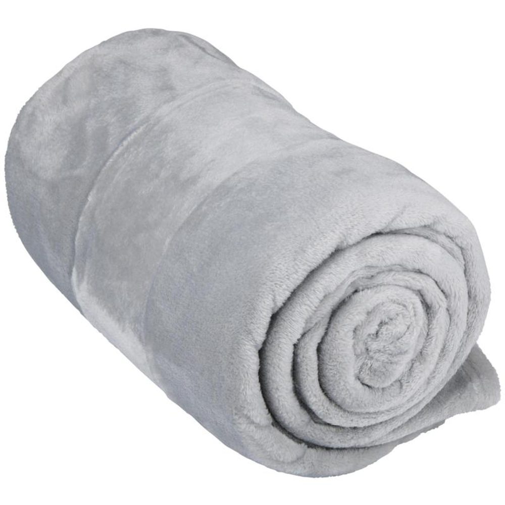 Levně ARTICASA Pléd flanelový 200 x 150 cm světle šedá ED-225614