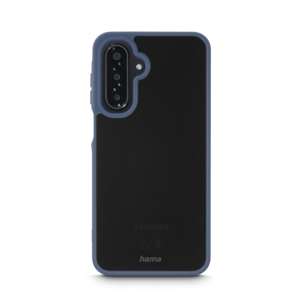 Levně Hama Frame Protect, kryt pro Samsung Galaxy A17, 20 % recyklovaných materiálů, průhledný/modrý