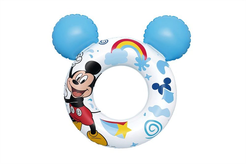 Levně Bestway Nafukovací kruh - Disney Junior: Mickey a přátelé, 74 x 76 cm