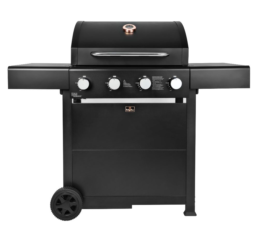 BERLINGERHAUS Plynový gril Outdoor 4 hořáky BH-8605