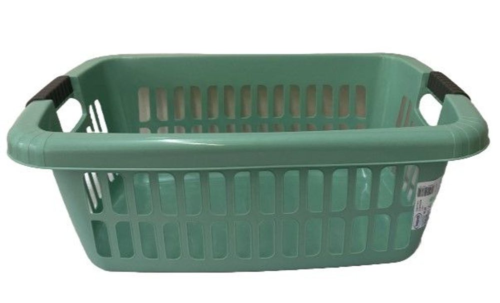 Levně koš 40l na čisté pr., 65x44x24cm, AURORA, zelený, plast