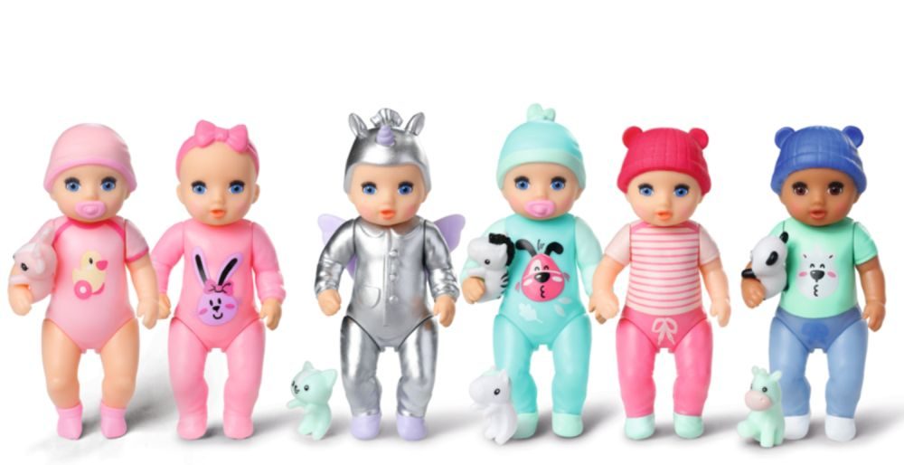 Levně BABY born Minis Panenka - Miminka, 6 druhů