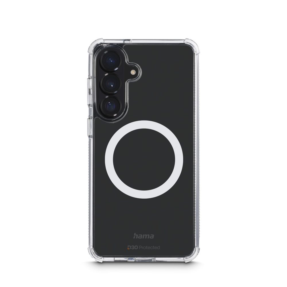 Levně Hama Extreme Protect, kryt pro Samsung Galaxy S26+, magnetický, D3O®, nežloutne, průhledný
