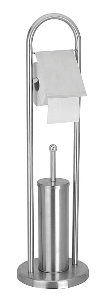 Levně EXCELLENT HOUSEWARE WC sada chrom 80 cm matná KO-C80820070