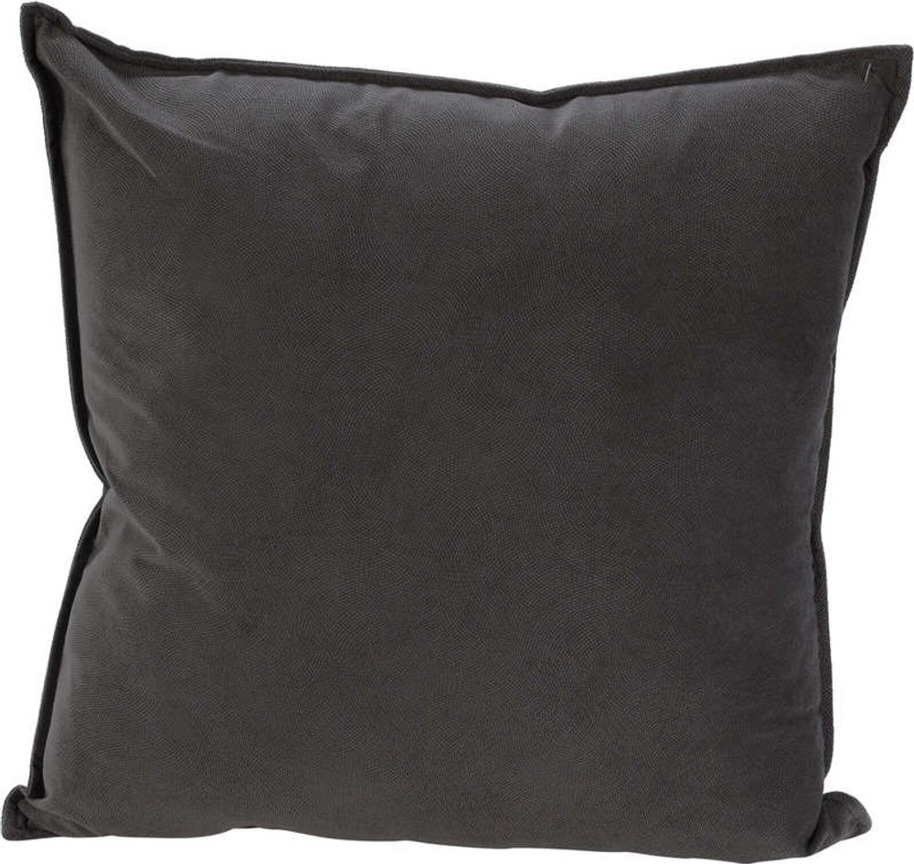 Levně HOMESTYLING Polštář dekorační 45 x 45 cm ESSENTIALS šedá KO-HZ1012000