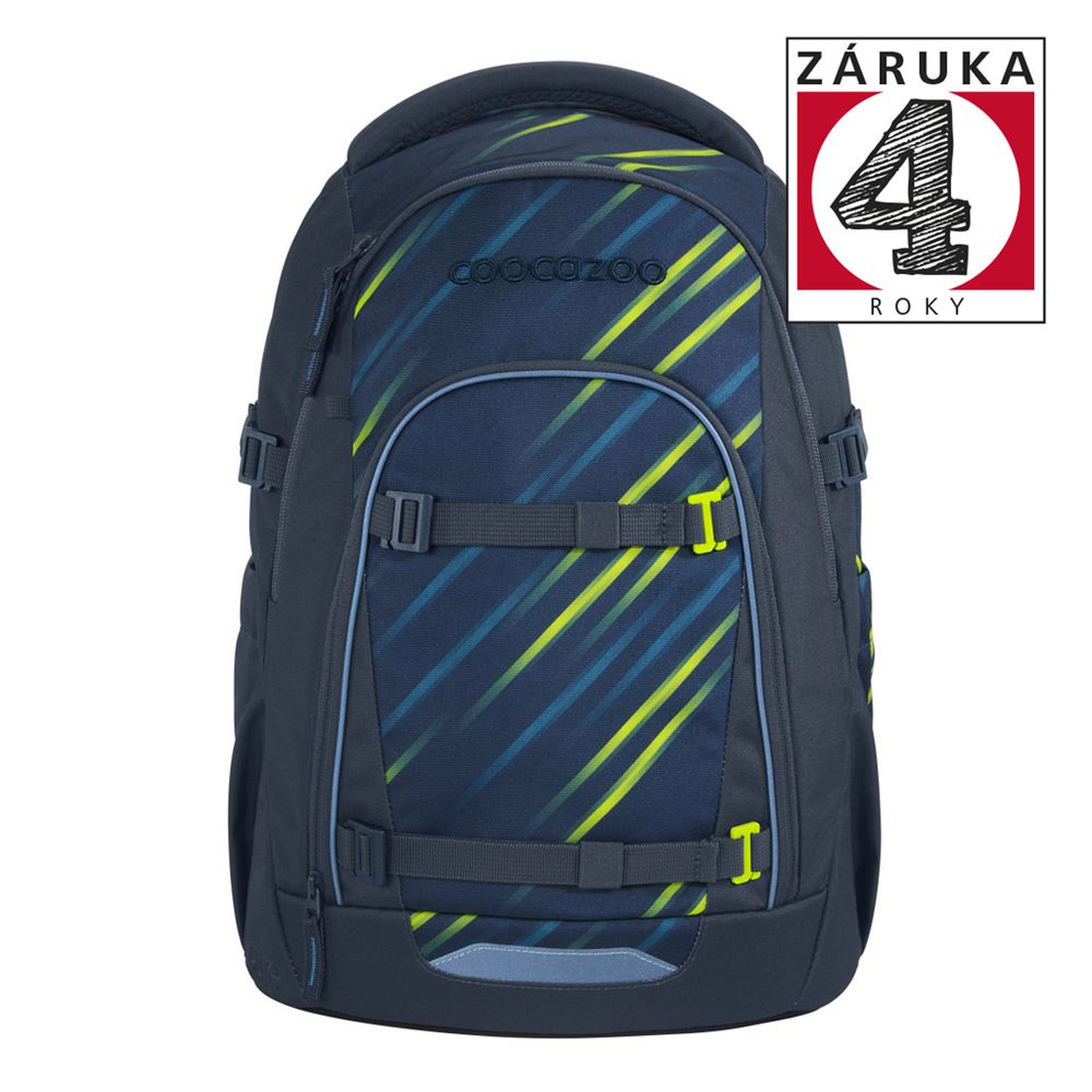 Levně Školní batoh coocazoo MATE, Fast Lime, AGR certifikát