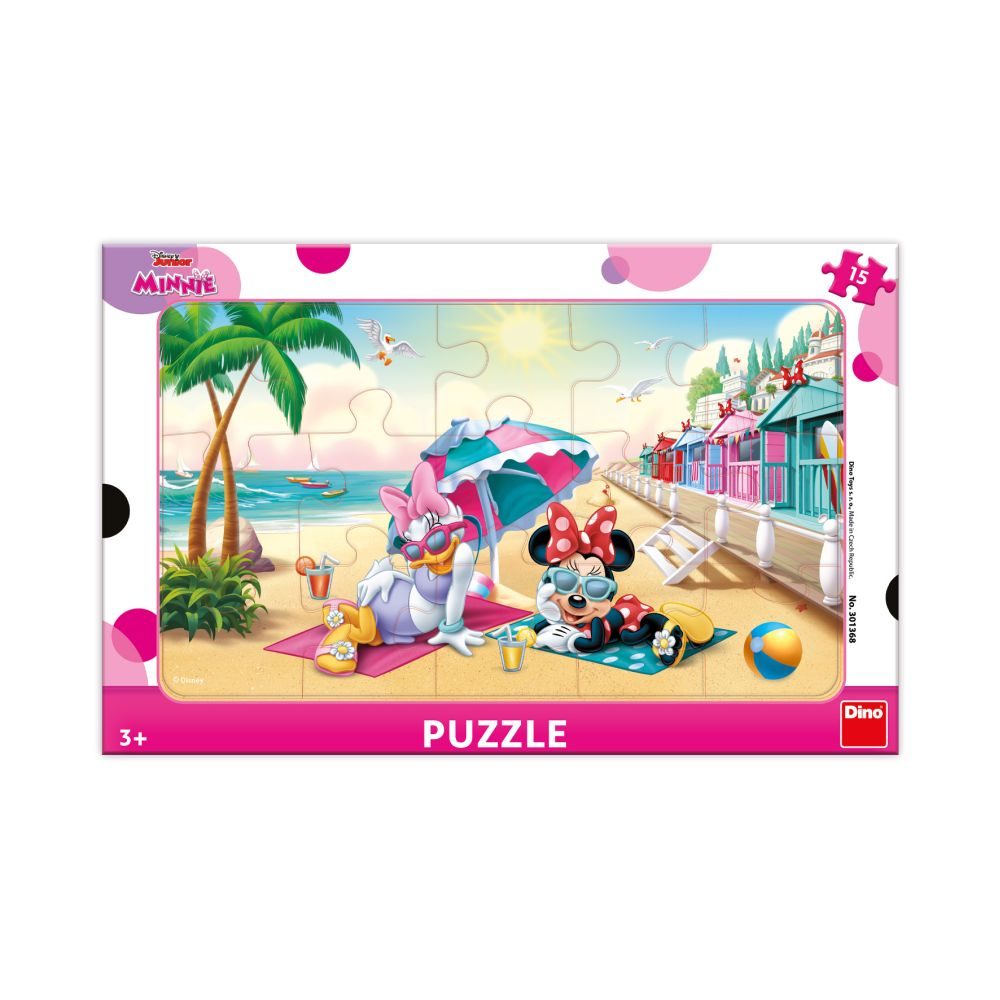 Levně MINNIE: OSLAVA 15 deskové Puzzle