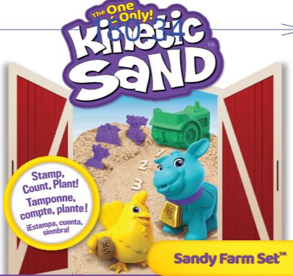 Levně KINETIC SAND PRVNÍ FARMA HRACÍ SET