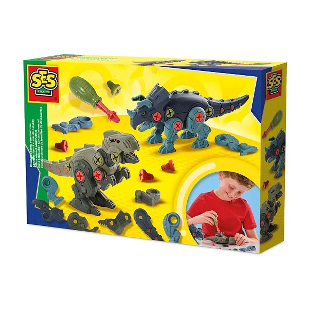 Levně SES Stavebnice Dinosauři