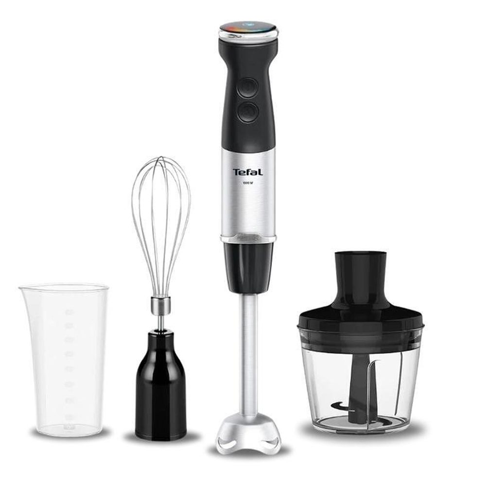 Levně mixér tyčový TEFAL QUICKCHEF+3IN1 BLACK 1000W, vč.příslušenství