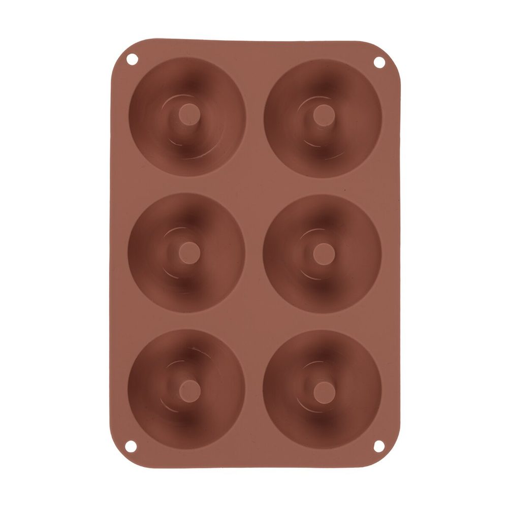 Orion O Forma silikon donuty 6 hnědá