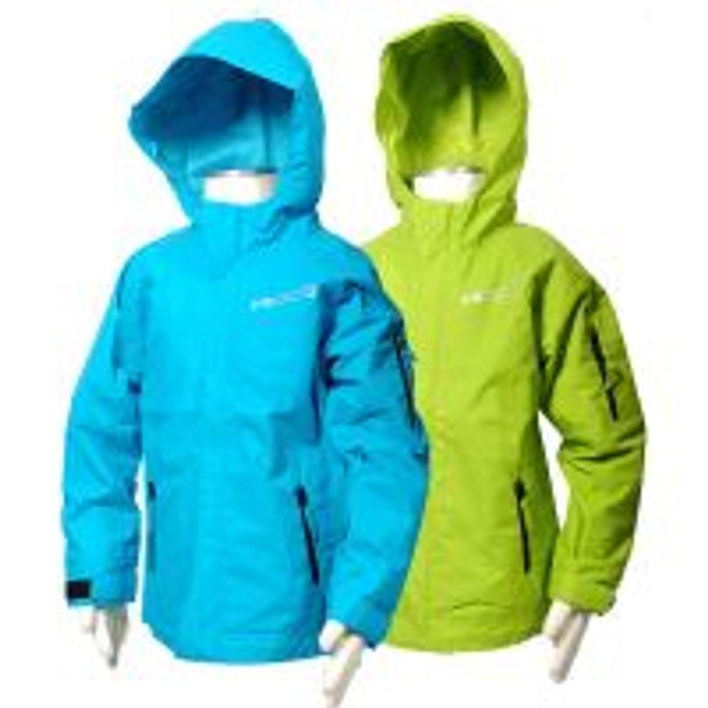 Levně Dětská outdoorová funkční bunda zelená ACCE PD845 - 110/116