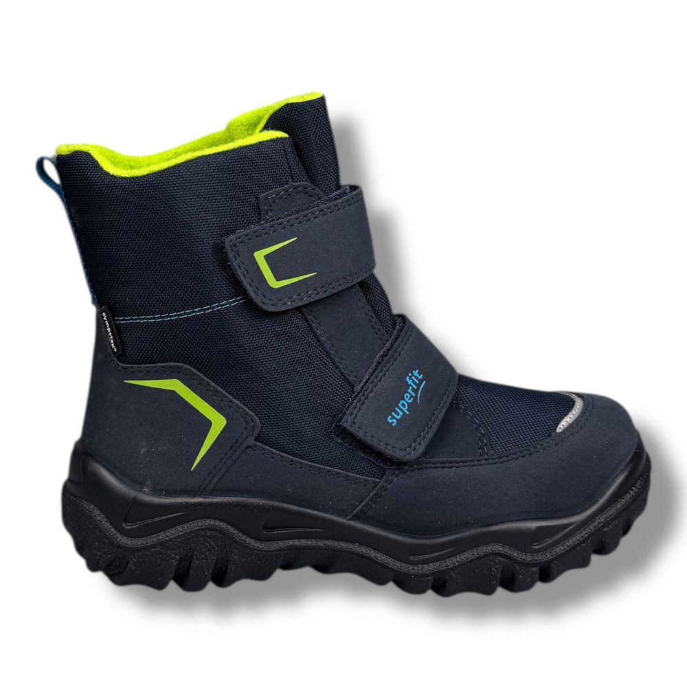 Levně Superfit Zimní boty 1-006081-8000 HUSKY BLAU/HELLGRÜN - 33