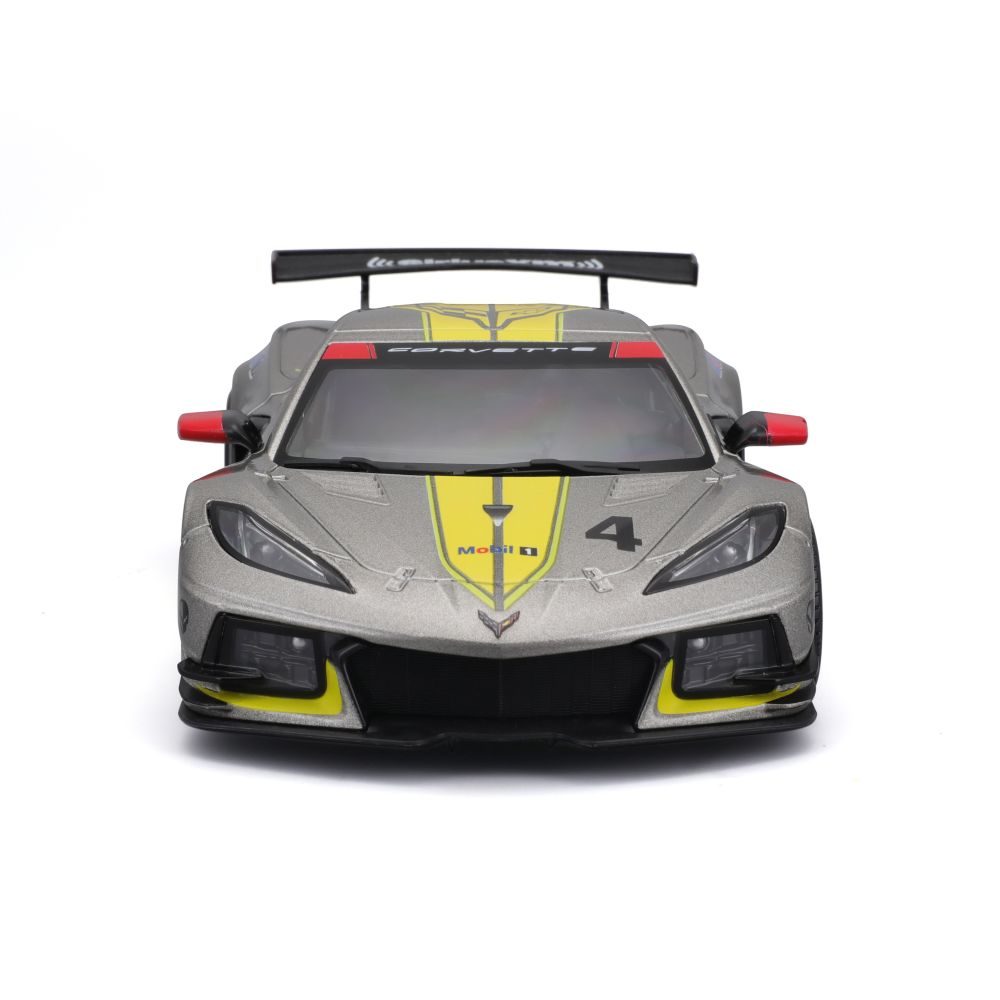 Levně Bburago 1:24 Racing - 2020 Chevrolet Corvette - C8R #4 Yellow