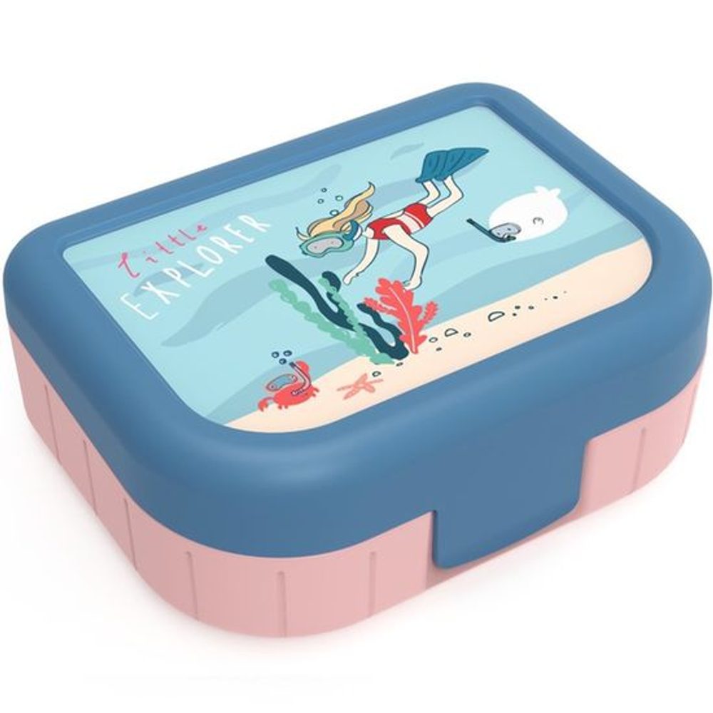 Levně box 1,00l, svačina, růž. MEMORY KIDS, IML, 17x13x6cm, plast