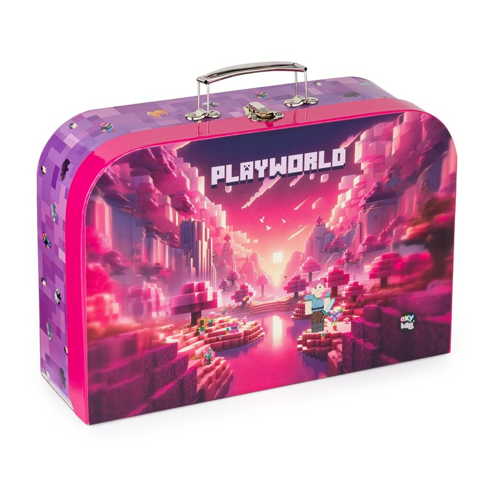Karton P+P Kufřík lamino 34 cm Playworld Girl