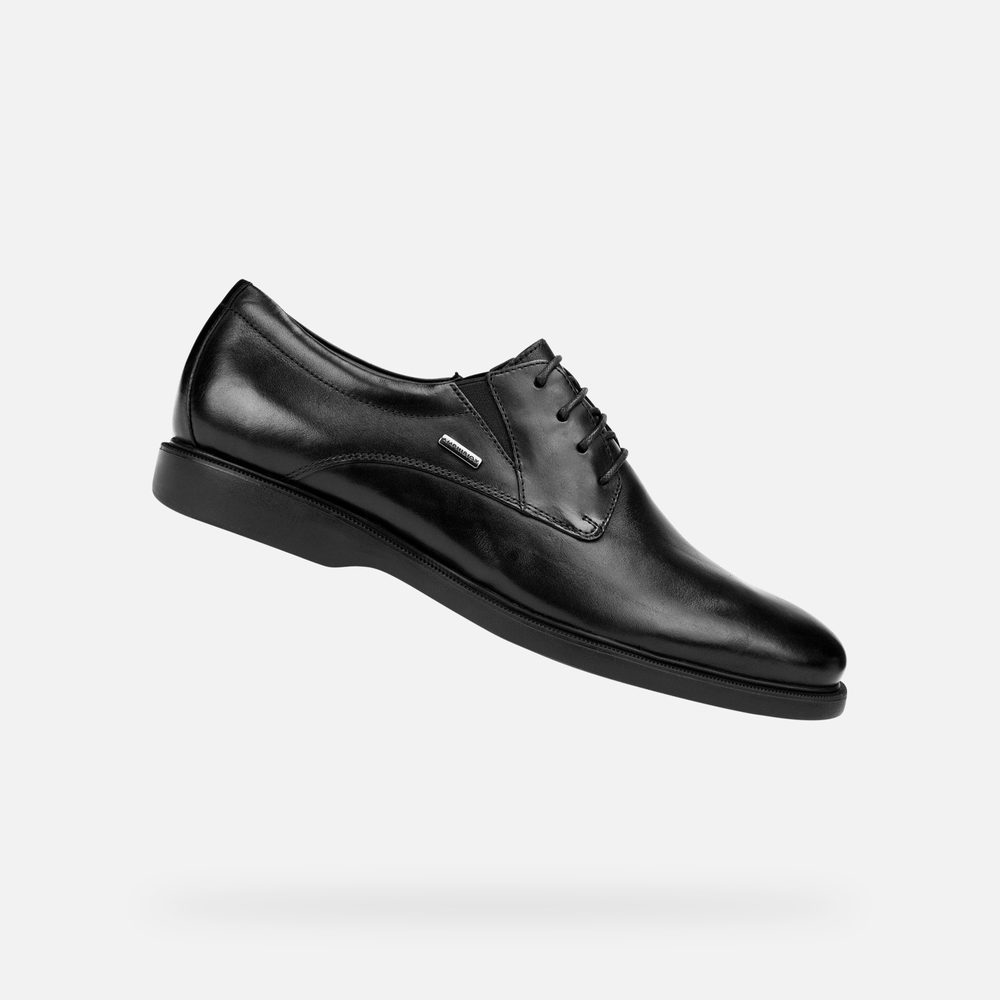 Černá pánská společenská obuv Geox Brayden 2fit - 39