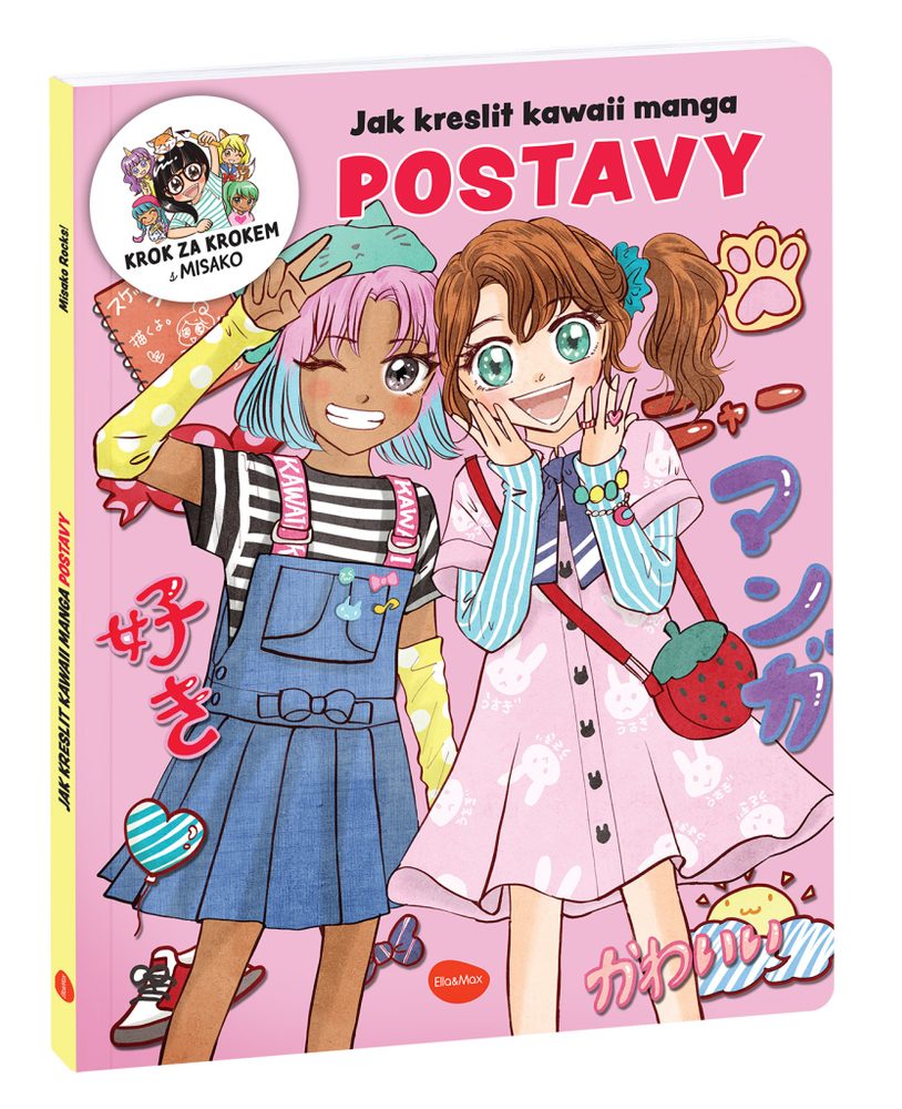 Levně Jak kreslit KAWAII MANGA: POSTAVY – Krok za krokem s MISAKO