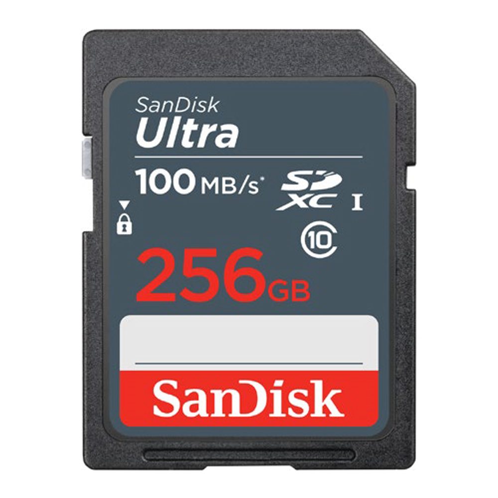 Levně SanDisk Ultra 256 GB SDXC Memory Card 100 MB/s