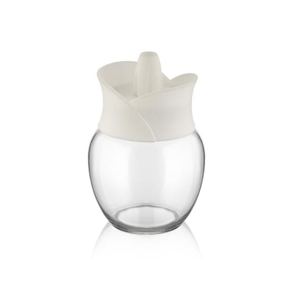 QLUX CUKŘENKA 210 ML, SKLO, SLONOVÁ KOST