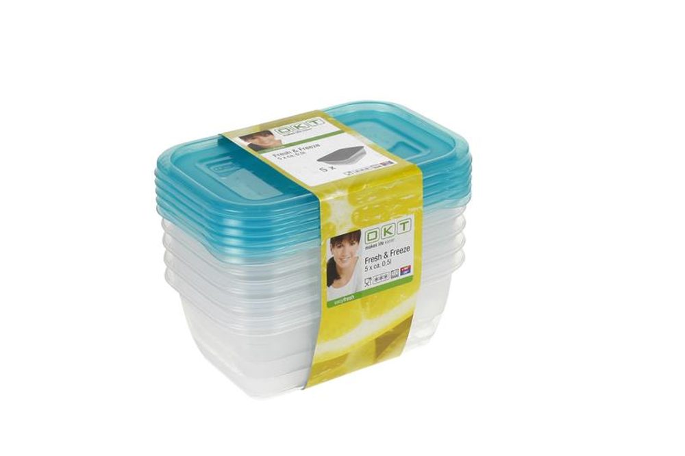 Levně Keeeper DÓZA NA POTRAVINY FRESH & FREEZE 5KS 0,5L